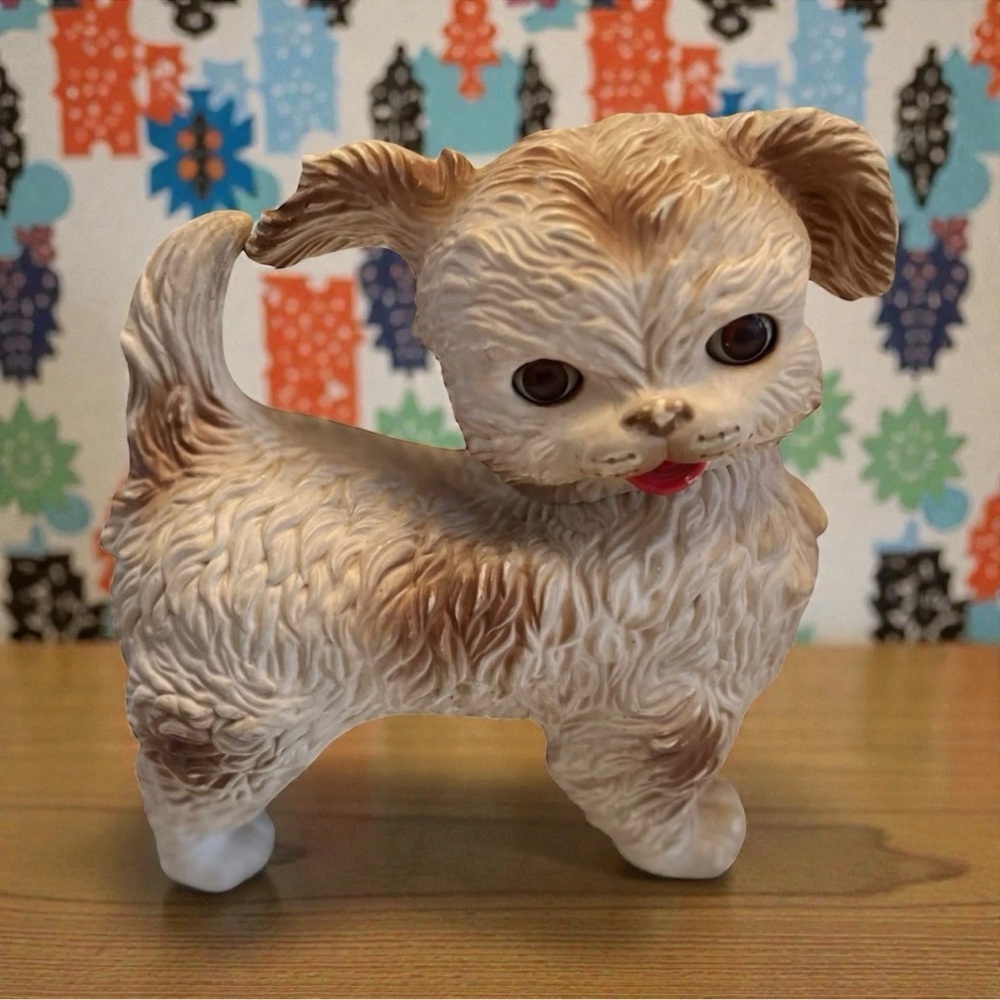 Vintage 60’s Edward Mobley Rubber Sleepy Eyed Dog